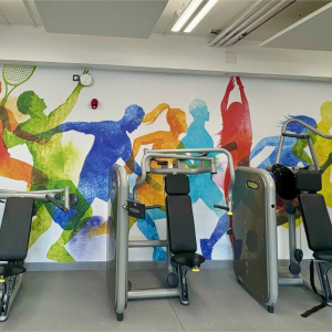 Granville Academy Interior Wallpaper Graphics