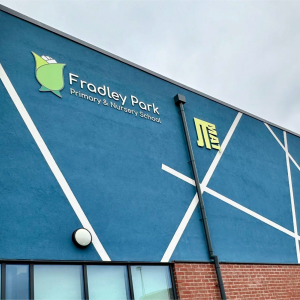 Fradley Park Primary and Nursery School Building Signage