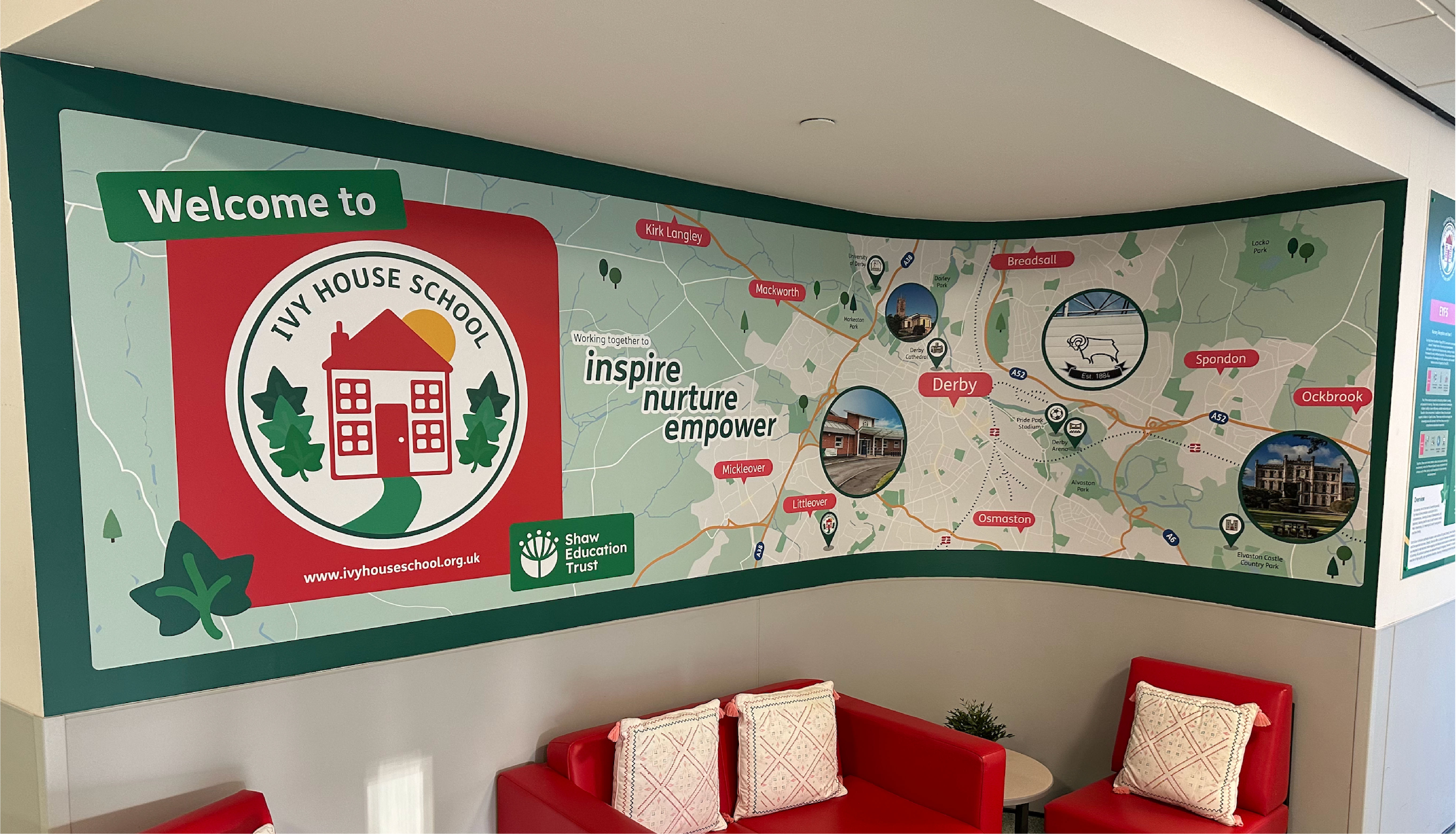 Ivy House School Wallpaper Graphics