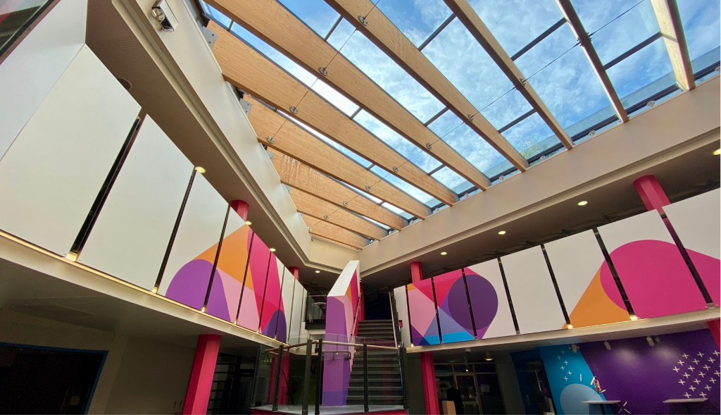 University of Warwick Interior Wallpaper Graphics