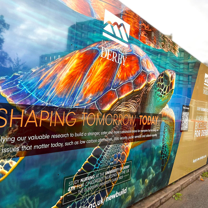 Hoarding Signage