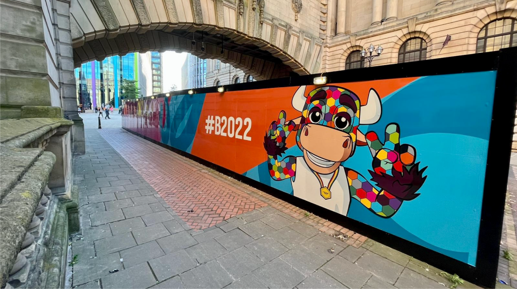 Hardy-Signs-Commonwealth-Games-2022-Hoarding-Signage#1