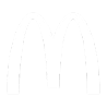 McDonald's golden arches logo on a black background.